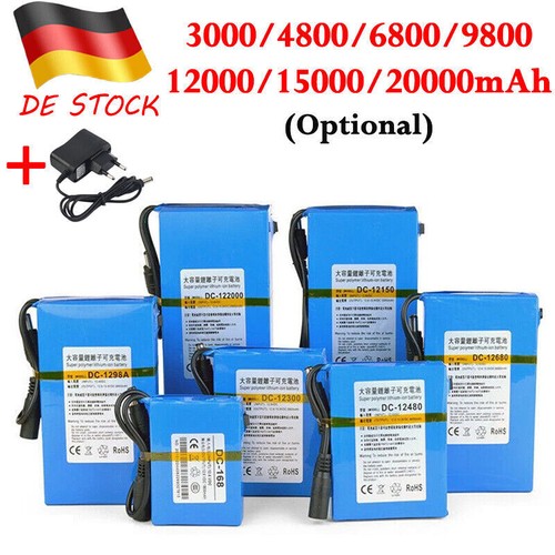 12v 3000mah 20000mah - dc,