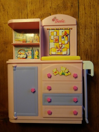 Barbie wickeltisch regal - barbie,
