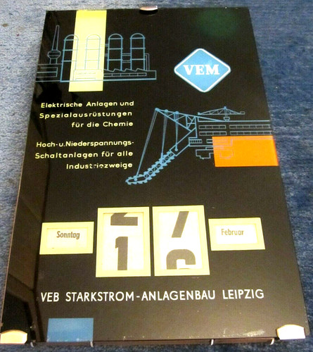 Ddr dauerkalender - ddr, /