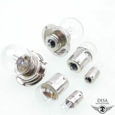 Scheinwerfer + Rücklicht Birnen SET für Hercules Prima 4S 5S 6V 15W 10W 4W