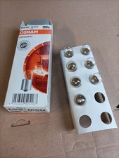 7x Osram R5W 24V 5627 BA15s 5W
