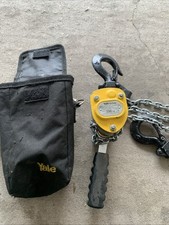 YALE Hebelzug Flaschenzug Kettenzug Ratschenzug Hebezug Handy 1,5m Kette 250kg