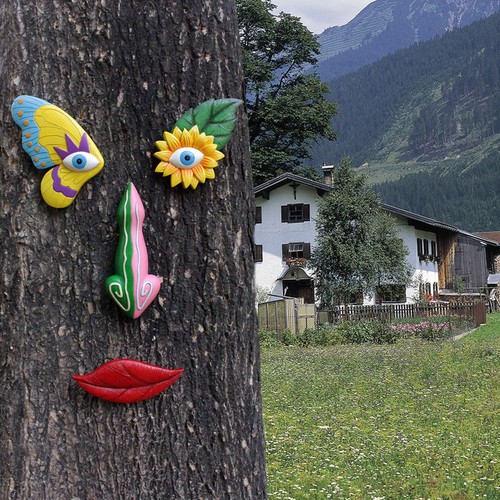 Baumgesichter dekoration - ,