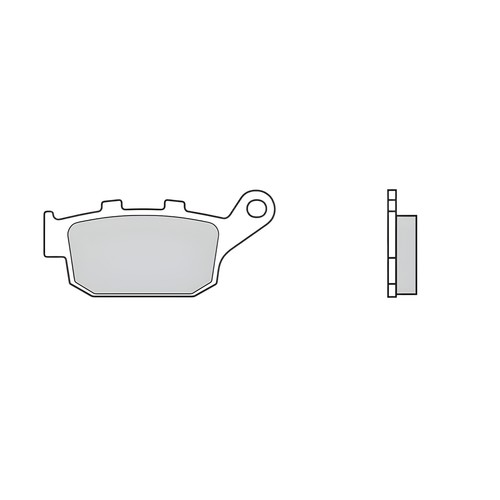 Bremsbeläge brembo 07ho2711 - bremsbeläge,