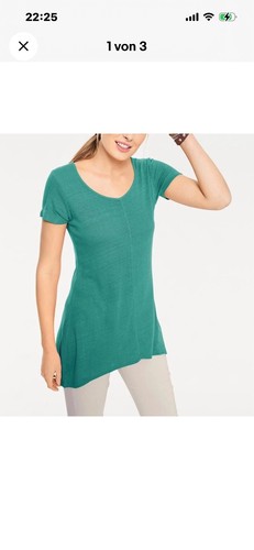 Heine longshirt i bourette - i,