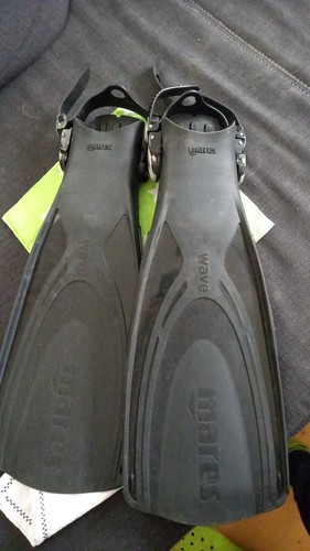 Taucherflossen mares schwarz - taucherflossen,