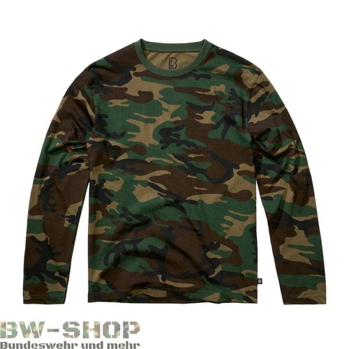 Brandit langarmshirt army - langarmshirt, us