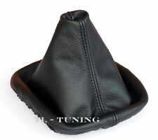 SCHALTSACK, SCHALTMANSCHETTE passend für E39, E 39 Echtes Leder / Schwarz 