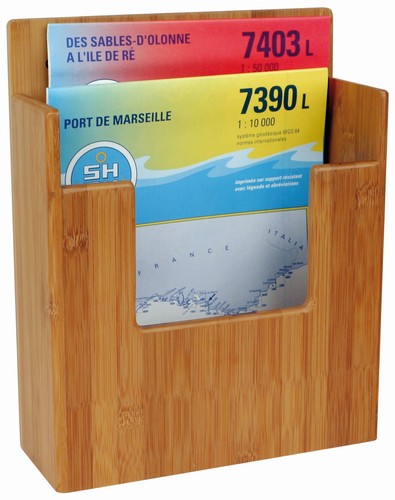 Bambus zeitschriftenhalter - bambus,