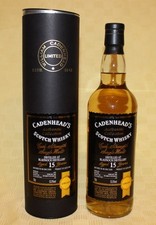 Bladnoch 1992 bottled 2008 Cadenhead's Cask Strength Single Malt
