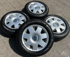 4 ORIGINAL 14" ALU SOMMERRÄDER VW POLO 9N 6Q0601025K 185/60R14 82T FREIHAUS