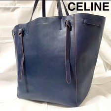 CELINE Phantom Phoebe Tasche Leder Navy Hippo gebraucht 80 cm