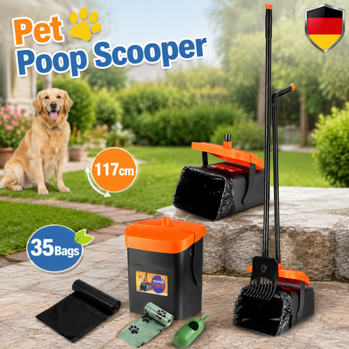 Hundekot sammler 117cm - hundekot-sammler,