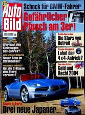 3) Auto Bild 01/2004 - Suzuki Ignis Four Grip 1.5  - Mazda Tribute 2.0 4x2 mit 1