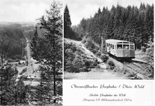 Oberweißbach AK Bergbahn Thüringen Ansichtskarte gelaufen 