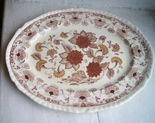 Servierplatte, Keramik, Adams