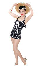 SugarShock MARYNN Polka Dots 50er retro Pin Up Rockabilly Badeanzug Swimsuit