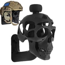3D-Schädel-Helm-Display-Paket, Totenkopf-Helmständer, Wandhalterung, Helmhalte