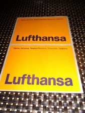2 Lufthansa Kofferaufkleber