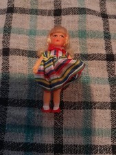 Original DDR Ari Puppe Biegepuppe. Mädchen. Vintage. 6 cm. 