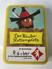 Der Räuber Hotzenplotz,Quartett,401719, Berliner Spielkarten, Retro, Vintage