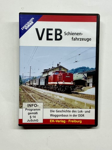 Dvd veb schienenfahrzeuge - dvd, "veb