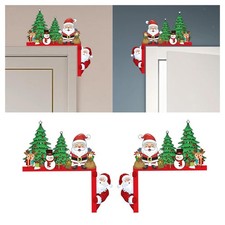 Weihnachten Tür Ecke