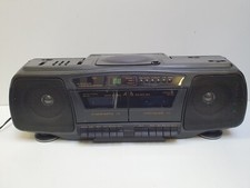 SIEMENS RD 118 G4 Defekt Ghettoblaster Micro Radio ANLAGE Deck Kassette HIFI