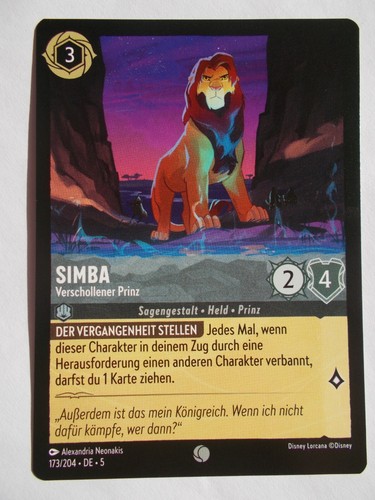 Disney lorcana karte - disney,