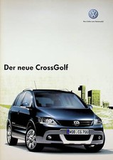 229270) VW Golf Plus CrossGolf Prospekt 11/2006