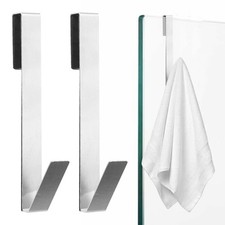 2 Stück Duschtür Haken