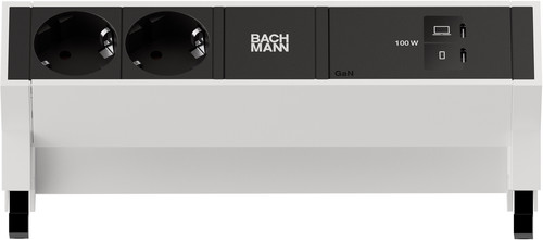 Bachmann desk 2xcee7 1xusb - bachmann, 2xcee7/3