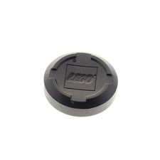 1x Lego Rund Stein Eis Hockey Spiel Puck schwarz groß Sports 3544 44848 bb0116