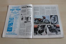 PS Sport Motorrad 09/1980 Zündapp KS 80 mit 8PS in einer ersten Vorstellung auf