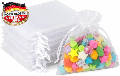 Kleine organza geschenkbeutel - kleine, organza-geschenkbeutel