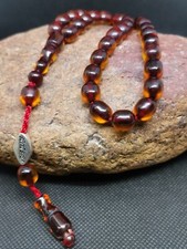 Tesbih Gebätsgskette Ates Sikma Kehribar Usta imzali