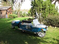 Motorroller CEZETA 502,  175 ccm, Baujahr 1961 mit Anhänger PAv40, Baujahr 1968