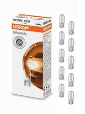 10x W5W Standlicht T10 5W Glassockel Osram Birne Stück Original Lampen 2825 12V