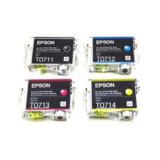 Epson Multipack T0715 Patronen T0711 T0712 T0713 T0714 Original