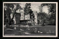 Ansichtskarte Letzlingen, Jagdschloß im Sonnenschein 