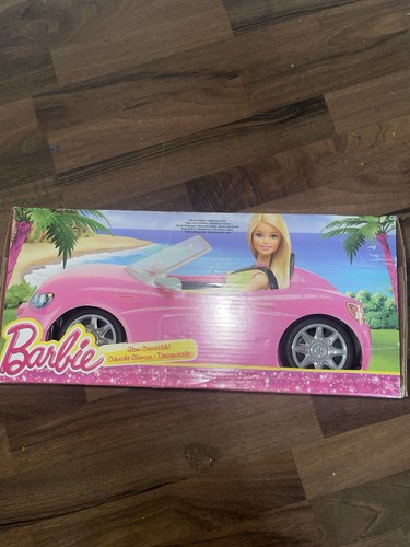Barbie auto cabrio pink - barbie,