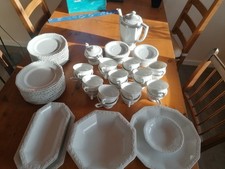 Rosenthal Classic Rose Maria Weiss Kaffee service And More Total 63 Pieces