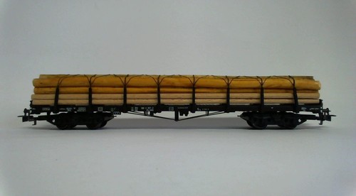 Rungenwagen mit holzladung - mit,