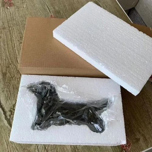 Gartenfigur hund skulptur harz - gartenfigur,