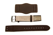 Herren Uhrenarmband Bund mit Unterlage 18mm20mm 22mm24mm schwarz braun hellbraun