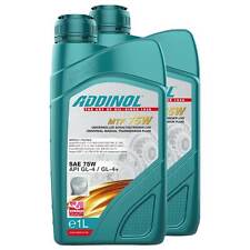 Getriebeöl ADDINOL 75W Multi Transmission Fluid 2 X 1 Liter für VW Golf Passat