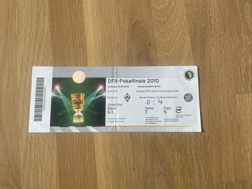 Ticket dfb pokalfinale 2010 - ticket,