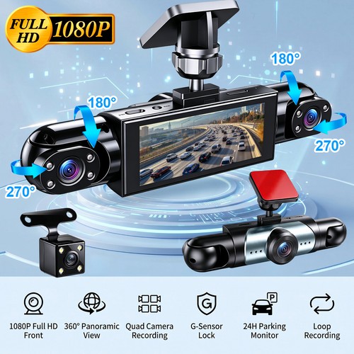 Auto kamera kanal dashcam hd - auto, 4
