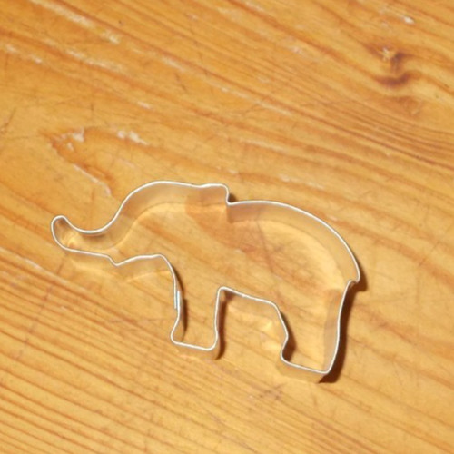 Metall ausstecher elefant - ausstecher,