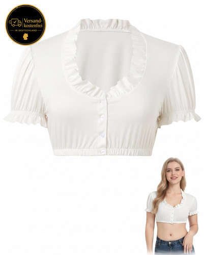 Dirndlbluse damen tracht mit - damen,